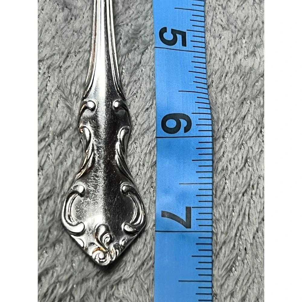 Eldon Japan‎ Rococo Style Fork Set 8pc Stainless Vintage Ornate 7 1/4Inch